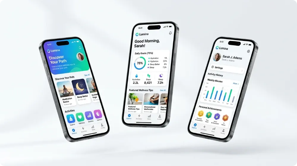 Mobile apps built by Masterpiece Designs